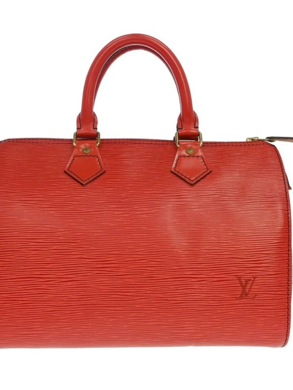 Louis Vuitton Blue Epi Speedy 25 Handbag